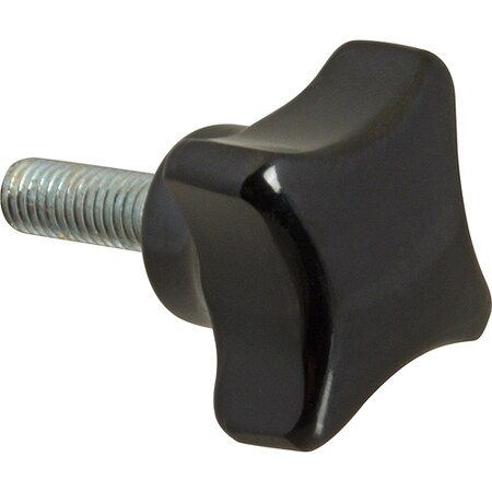 Allpoints Knob, 4-Arm W/ Stud M5-0.8X15 8014212